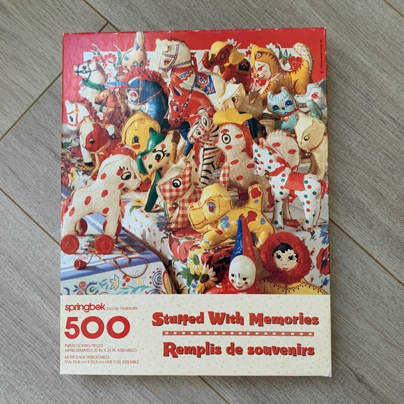 Other - Springbok 500 pc Memories vintage toy dolls puzzle